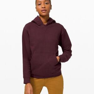 Lululemon Women's All Yours Fleece Hoodie - Size 8 - Cassis/Wine